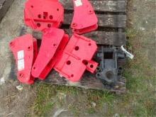 Pallet of Misc Loader Brackets