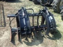 Bison 72 in. Grapple Rake JD Hook up