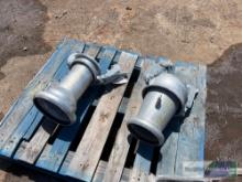 PAIR OF 8'' TO 6'' REDUCERS