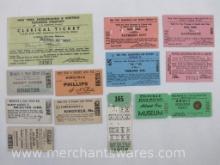 Vintage Railroad Passes and Tickets