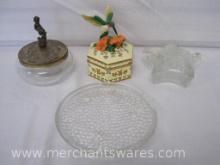 Assortment of Trinket Boxes includes Musical Hummingbird, Wings of Love Collection