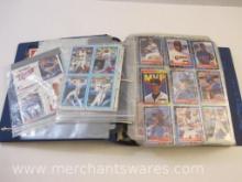 1988 MLB Baseball Cards including Binder of Donruss Sorted by Team and Topps Uncut Cards, 8 lbs 6 oz