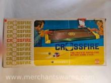 1971 Crossfire Game: The Fastest Rapid-Fire Action Game Ever! in Original Box, 1971 Ideal Toy Corp,