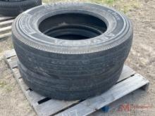 (2) USED 24.5 TIRES