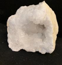 Large Thunder egg Quartz Crystal Half