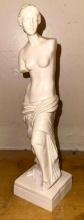 A. Santini Italy Alabaster Nude Venus 11" Tall Statue