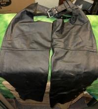Highway Hawks Leather Chaps size 2xl