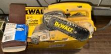 Dewalt DW431 Belt Sander with Extra Belts- Heavy Duty