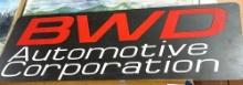 BWD Automotive Corporation sign 14" x 36"