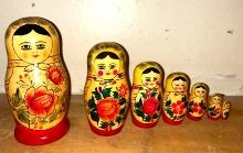 Russian Nesting Dolls- Set of 7