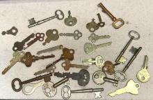 Vintage Bag of Keys- Skeleton, Cabinet and more