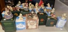 Lot of Boyds Bear Figurines- All with Original Boxes- from 1990's to 2005
