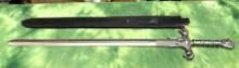 39" Long Sword with Sheath from Pakistan