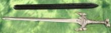 41" Long Sword with Sheath from Pakistan