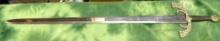 40" Long Sword with Nice Engraving