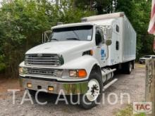 2002 Sterling M7500 Acterra 24ft Box Truck With Sleeper Cab
