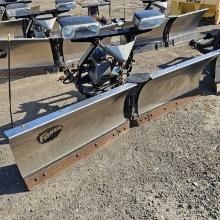 Fisher Stainless V-Plow with Headgear