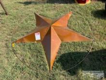 LARGE METAL STAR