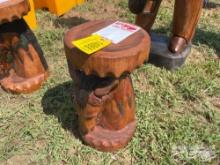 WOODEN HORSE NIGHTSTAND