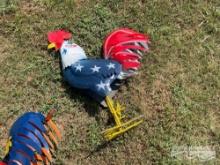 3' METAL ROOSTER