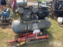 SAYLOR-BEALL 80 GAL AIR COMPRESSOR, PTO SHAFTS