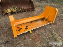 2024 NEW SKID STEER SNOW PUSHER