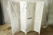 Wooden Painted Partition