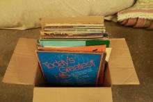 Box of Assorted Records