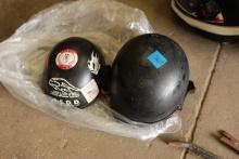 2 Motorcycle Helmets