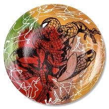 Steve Kaufman (1960-2010) "Spider-Man" Hand Painted Plate