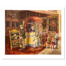 Lee Dubin "Movie Night" Limited Edition Lithograph on Paper
