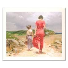 Pino (1939-2010) "Homeward Bound" Limited Edition Giclee on Canvas