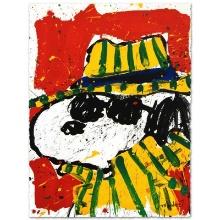 Tom Everhart "It'S The Hat That Makes The Dude" Limited Edition Lithograph On Paper