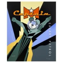Mike Kungl "Captain M, Galaxy Patrol" Limited Edition Giclee on Canvas