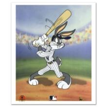 Looney Tunes "Bugs Bunny at Bat for the Yankees" Limited Edition Sericel
