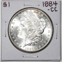 1884-CC $1 Morgan Silver Dollar Coin