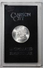 1884-CC $1 Morgan Silver Dollar Coin GSA Hoard Uncirculated w/Box & COA