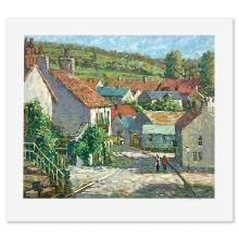Christian Title "Quiet Village" Limited Edition Serigraph on Paper