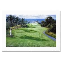 Peter Ellenshaw "Mauna Kea - Eleventh Hole" Limited Edition Lithograph On Paper