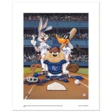 Looney Tunes "At the Plate (Royals)" Limited Edition Giclee on Paper