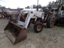 Case1290, 2 WD, Tractor w/56L Loder, 3 PT, PTO, Single Rear Hydraulics, 461