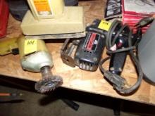 (3) Corded Power Tools, Craftsman Hand Jig Saw, Black and Decker Finishing