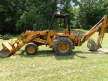 Case 580B Construction King Back Hoe, 3128 Hrs., Starts, Runs and Works as