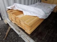 (124) Pieces of 1'' x 8'' x 8' Tongue and Groove Lumber, Approx. 990 Linear