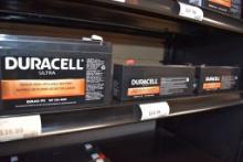 (3) ASSORTED DURACELL SEALED BATTERIES