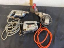 2 Speed Jig Saw, 3/8? Cap Drill and more