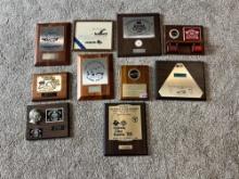 Corvette racing plaques/trophies