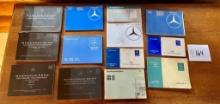 Collection Vintage Mercedes Benz Booklets