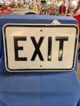 Exit sign