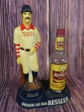 Kessler's Whisky Store Display - Baseball Player